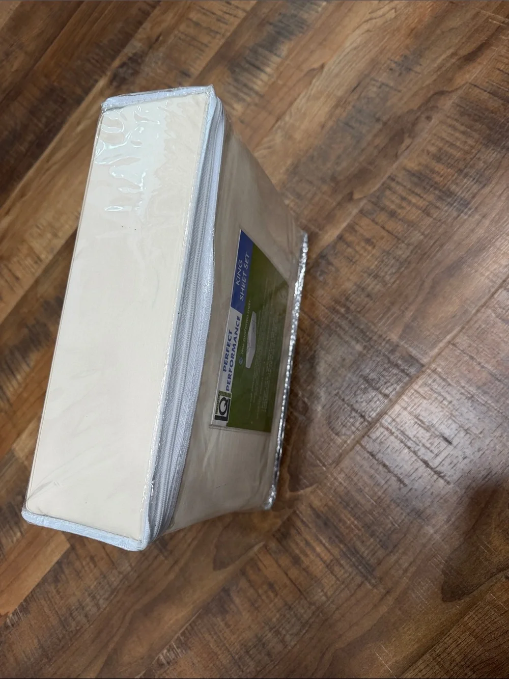 Perfect Performance 400 TC King Sheet Set in Cream